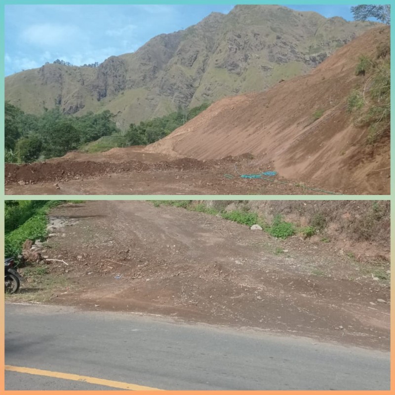 Foto Kondisi Terkini Lokasi Pengerukan Lahan di Sembalun Bumbung pada Selasa (30/9/2025) (Dok. Pribadi)